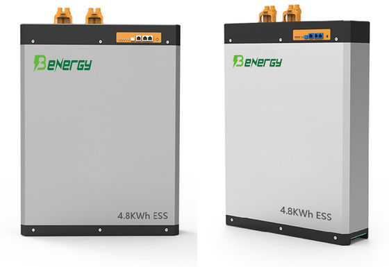 Powerwall 4.8KWH بطارية تخزين الطاقة المنزلية 3.6KW IP64 مع جهاز التحكم عن بعد